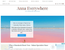 Tablet Screenshot of annaeverywhere.com